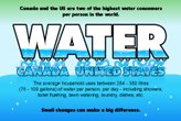 Save Water Section